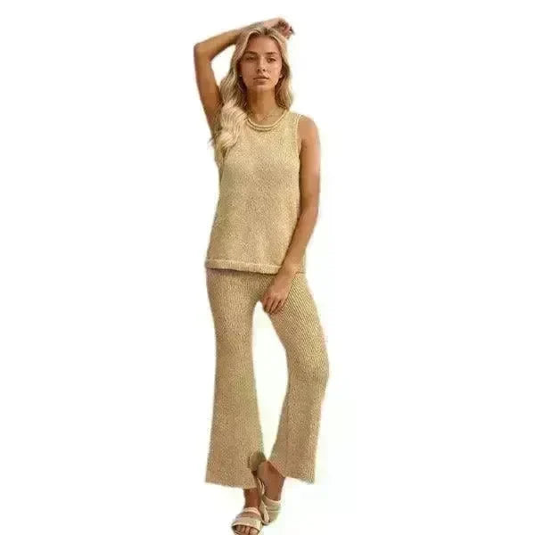 Fashion Women's Wear Knitted Jerkin - EX-STOCK CANADA