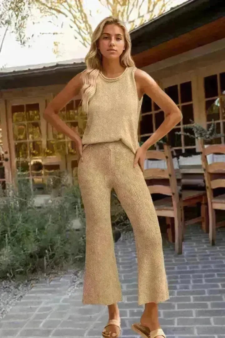 Fashion Women's Wear Knitted Jerkin - EX-STOCK CANADA