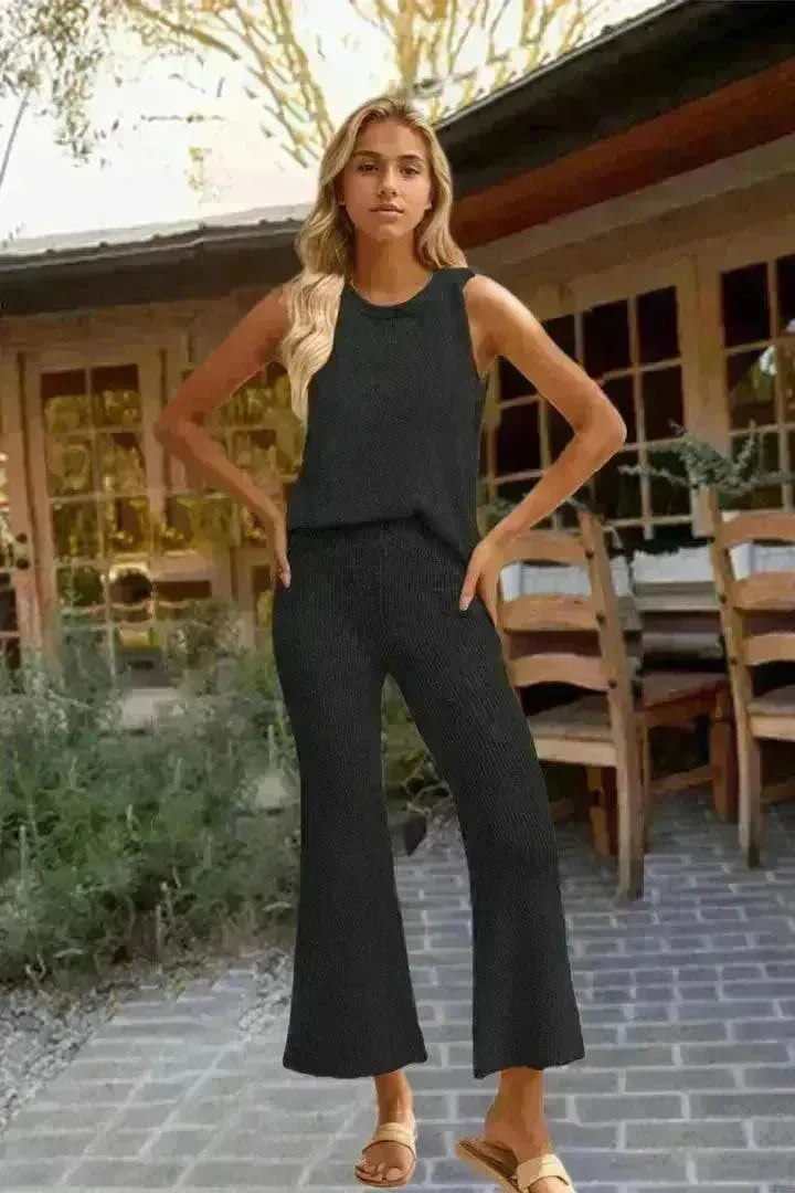 Fashion Women's Wear Knitted Jerkin - EX-STOCK CANADA
