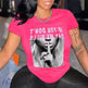 Fashion Women's Wear Printed Short Sleeve - EX-STOCK CANADA
