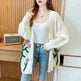 Fashionable Knitted Cardigan Top Women - EX-STOCK CANADA