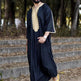 Fashionable and Elegant Fashionable ArabMen's Long Shirt Black Arab Robe Moroccan Men's Jalabiya - EX-STOCK Canada