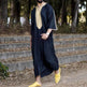 Fashionable and Elegant Fashionable ArabMen's Long Shirt Black Arab Robe Moroccan Men's Jalabiya - EX-STOCK Canada