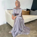 Fashionable Plain Swing Abaya Dress for Beautiful Arab Dubai Turkey Middle Eastern Women - EX-STOCK Canada