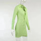 Fashionable Sexy New L-neck Twisted Sexy Tight-fitting Dress - EX-STOCK CANADA
