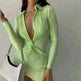 Fashionable Sexy New L-neck Twisted Sexy Tight-fitting Dress - EX-STOCK CANADA