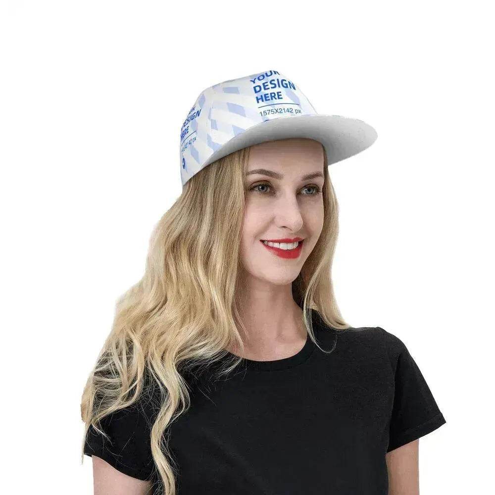 Fashionable Sun Protection Breathable Flat Brim Baseball Hat - EX-STOCK Canada