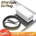 Fast mobile phone charger With USB and Type C port - EX-STOCK CANADA