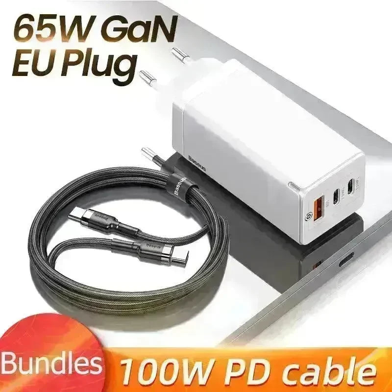 Fast mobile phone charger With USB and Type C port - EX-STOCK CANADA