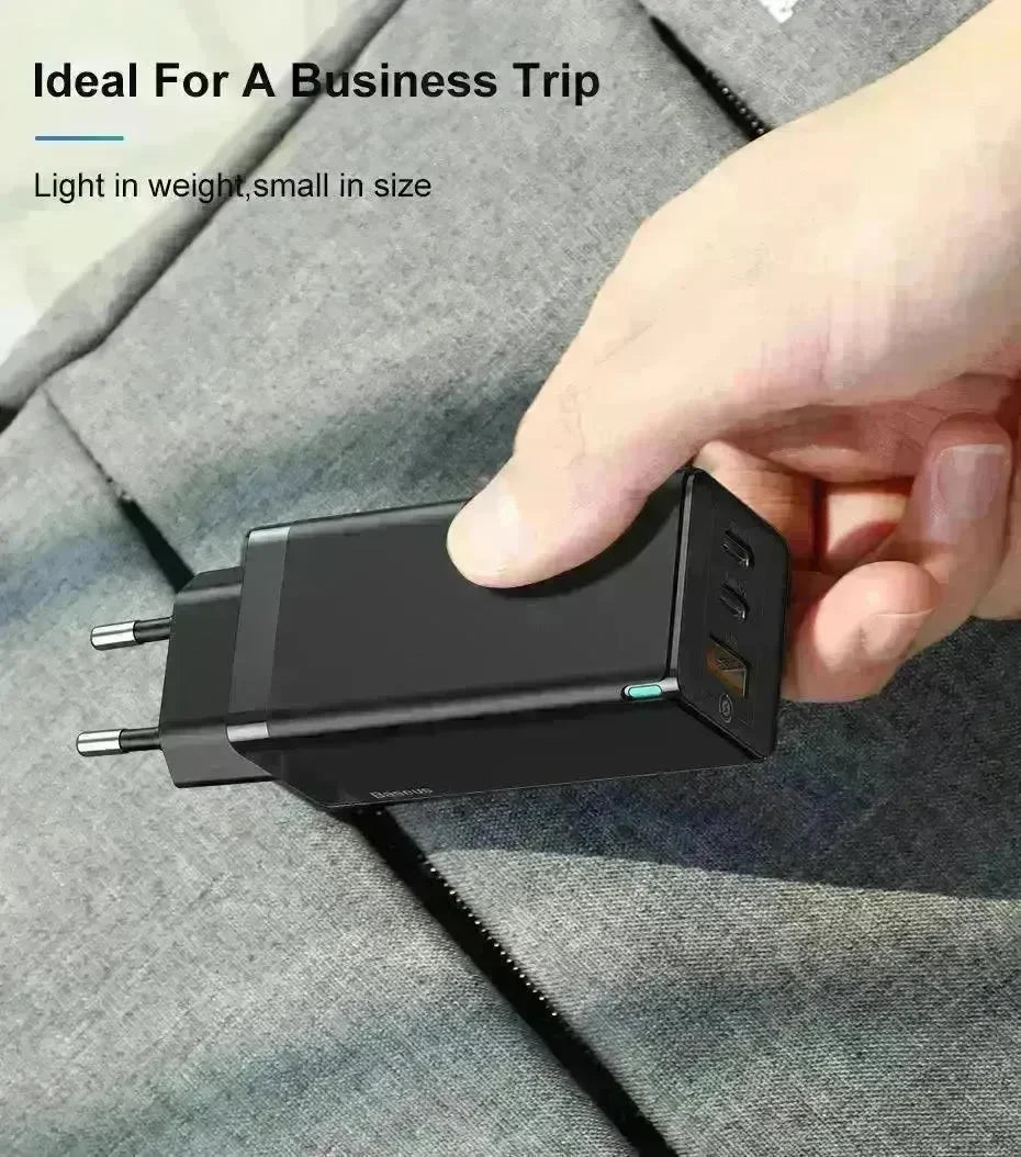 Fast mobile phone charger With USB and Type C port - EX-STOCK CANADA