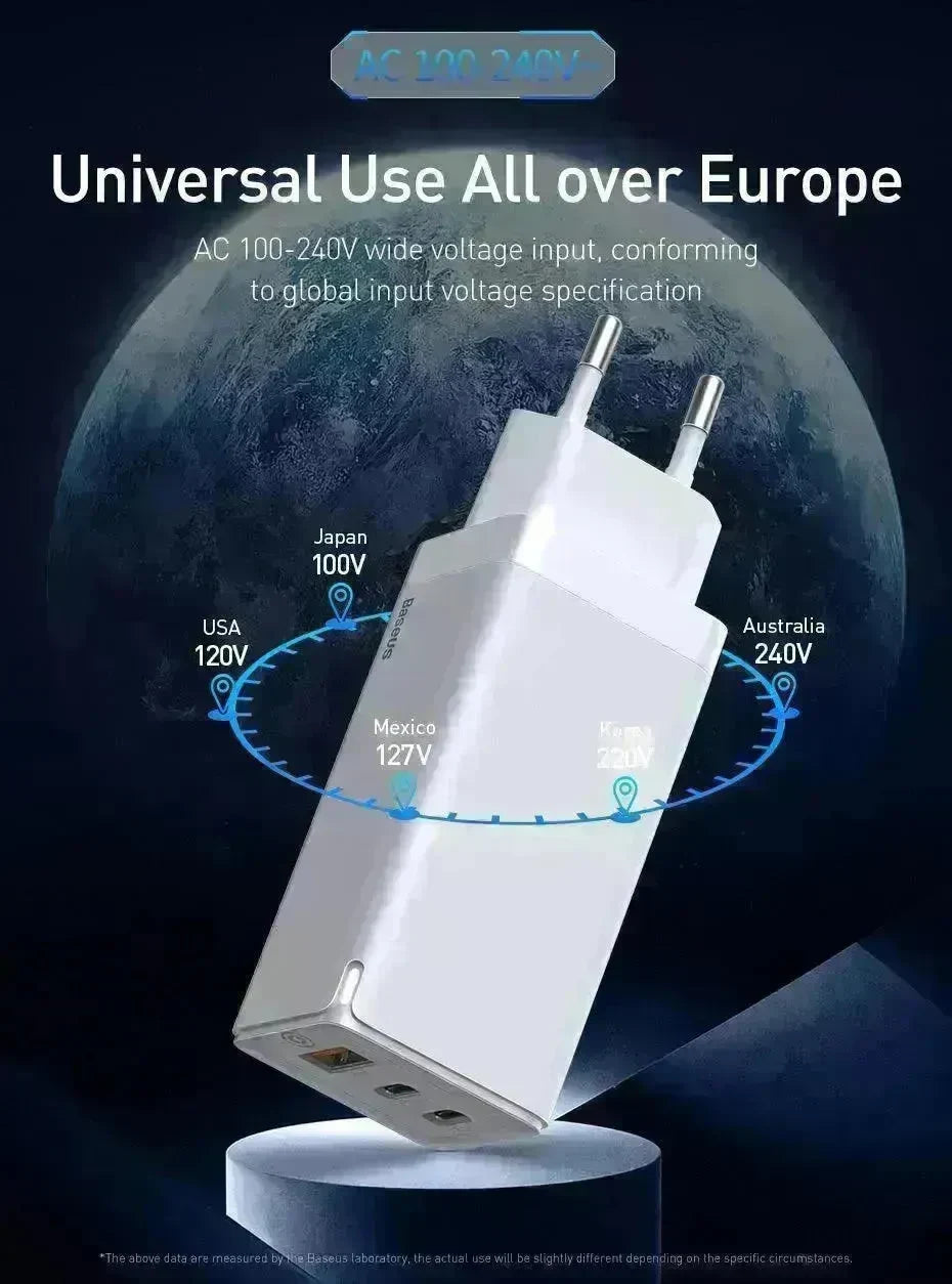Fast mobile phone charger With USB and Type C port - EX-STOCK CANADA