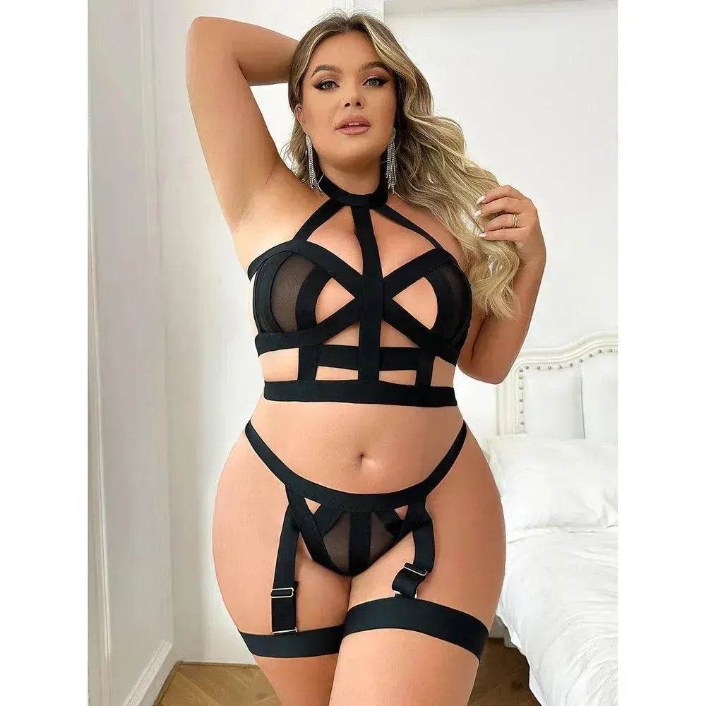 Fat Woman Charming Lingerie Suit - EX-STOCK Canada