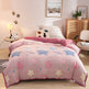 Plush Thick Snowflake Duvet Cover Single Piece Flannel EX-STOCK Canada 