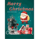 Christmas Elk Snowman Santa Claus Print Blanket Winter Double-sided Flannel Blanket For Sofa Sleeping Shawl - EX-STOCK CANADA