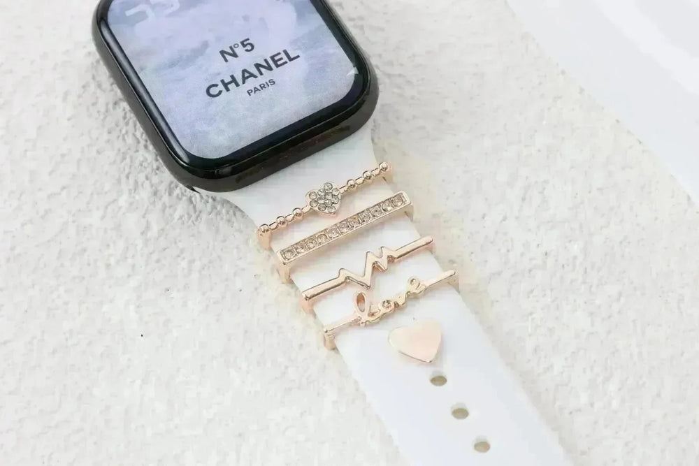 DIY Decorative Buckle Silicone Watch Strap Accessories - EX-STOCK CANADA
