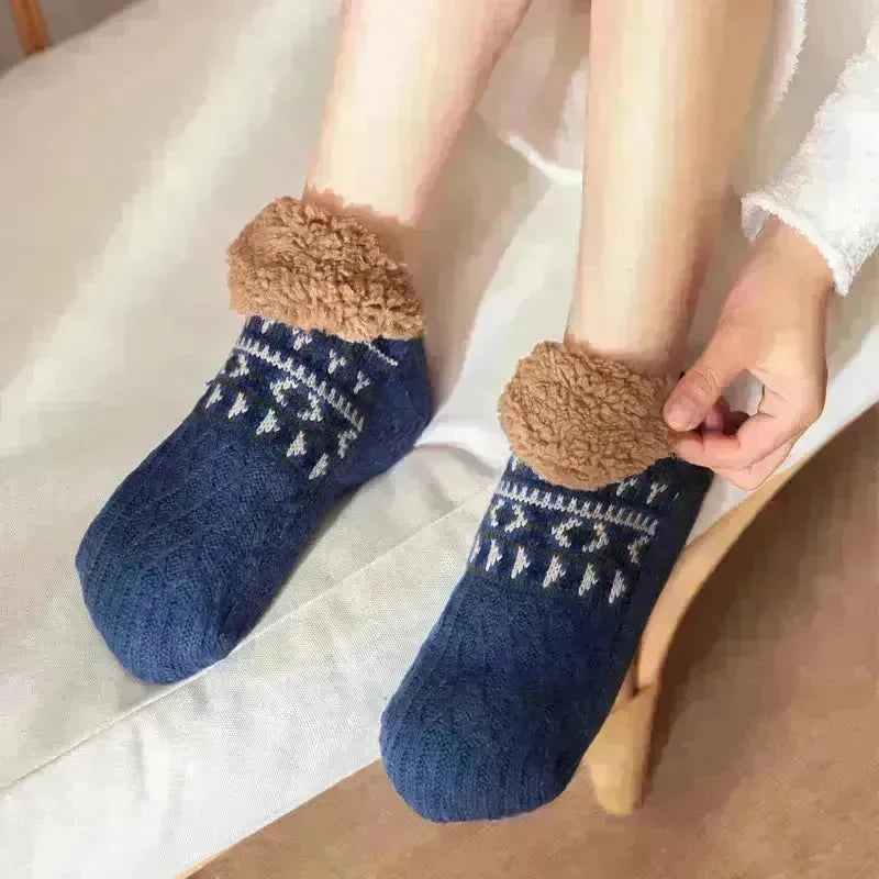 Indoor Home Floor Socks Fall And Winter Warm Non-slip Carpet Socks For Men And Women - EX-STOCK CANADA