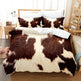 Printed Home Textile Animal Fur Grain Duvet Cover Pillowcase Three-piece Set EX-STOCK Canada 