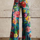 Plus-size Womens Casual Pants Lightweight Denim-look 