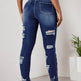 2025 Women's Ripped Tight Cropped Pants, New High Stretch Jeans, Fashionable And Versatile Street Style, Slim Fit Design, Women's Jeans And Clothing EX-STOCK Canada 
