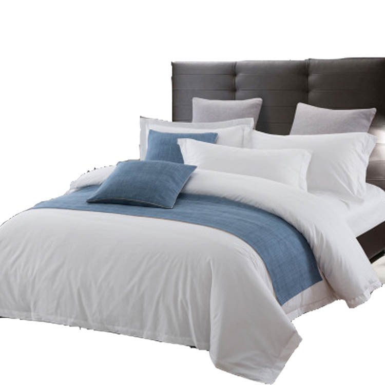 Hotel Cloth Product Single Duvet Cover Five-star Cotton 60 Satin Quilt Cover Theme Hotel Bedding EX-STOCK Canada 