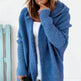 Oversized Head cover Knitted Long Kimono Cashmere Cardigan for Women - EX-STOCK Canada