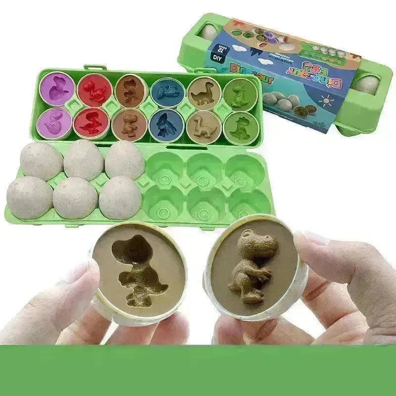 Baby Learning Educational Toy Smart Egg Toy Games Shape Matching Sorters Toys Montessori Eggs Toys For Kids Children - EX-STOCK CANADA