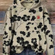 Women Fashion Spring And Autumn Plum Blossom Hooded Super Plus Size Loose-fitting Casual Pullover - EX-STOCK CANADA