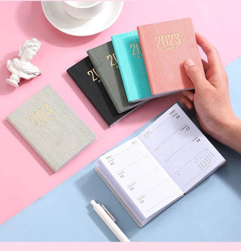 Mini Notebook 365 Days Portable Pocket Notepad Daily Weekly Agenda Planner - EX-STOCK Canada