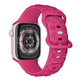 Embossed Rose Silicone Watch Strap - EX-STOCK Canada