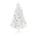 5.9ft Artificial Christmas Tree Xmas Holidays With Ornament White EX-STOCK Canada 
