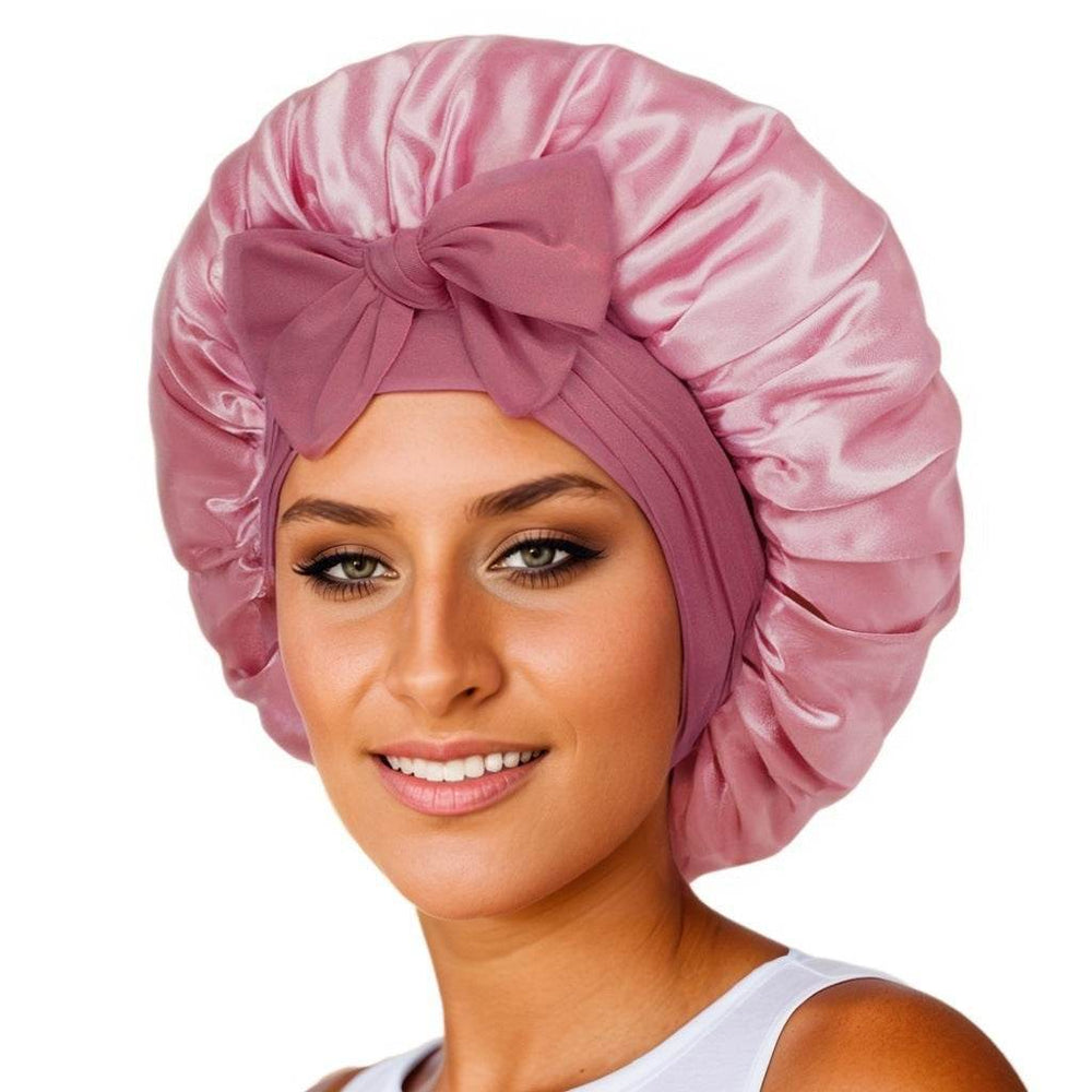 Silk Hair Bonnet For Sleeping Satin bonnet for curly hair - EX-STOCK Canada
