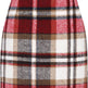 Women's High Waist Plaid Tight Pencil Wool Mini Skirt - EX-STOCK Canada