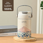 316 Stainless Steel Insulated Thermos Bottle for Students – Floral Designs | 550ml & 750ml 3