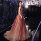 Evening Female Toast Dress Red Bridal Dinner Tube Top Long Dress Host Fairy Spirit EX-STOCK Canada 