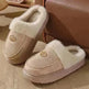 Winter Plush Slippers For Men Casual All-match Warm Suede House Shoes Indoor Non-slip Floor Bedroom Slipper - EX-STOCK CANADA