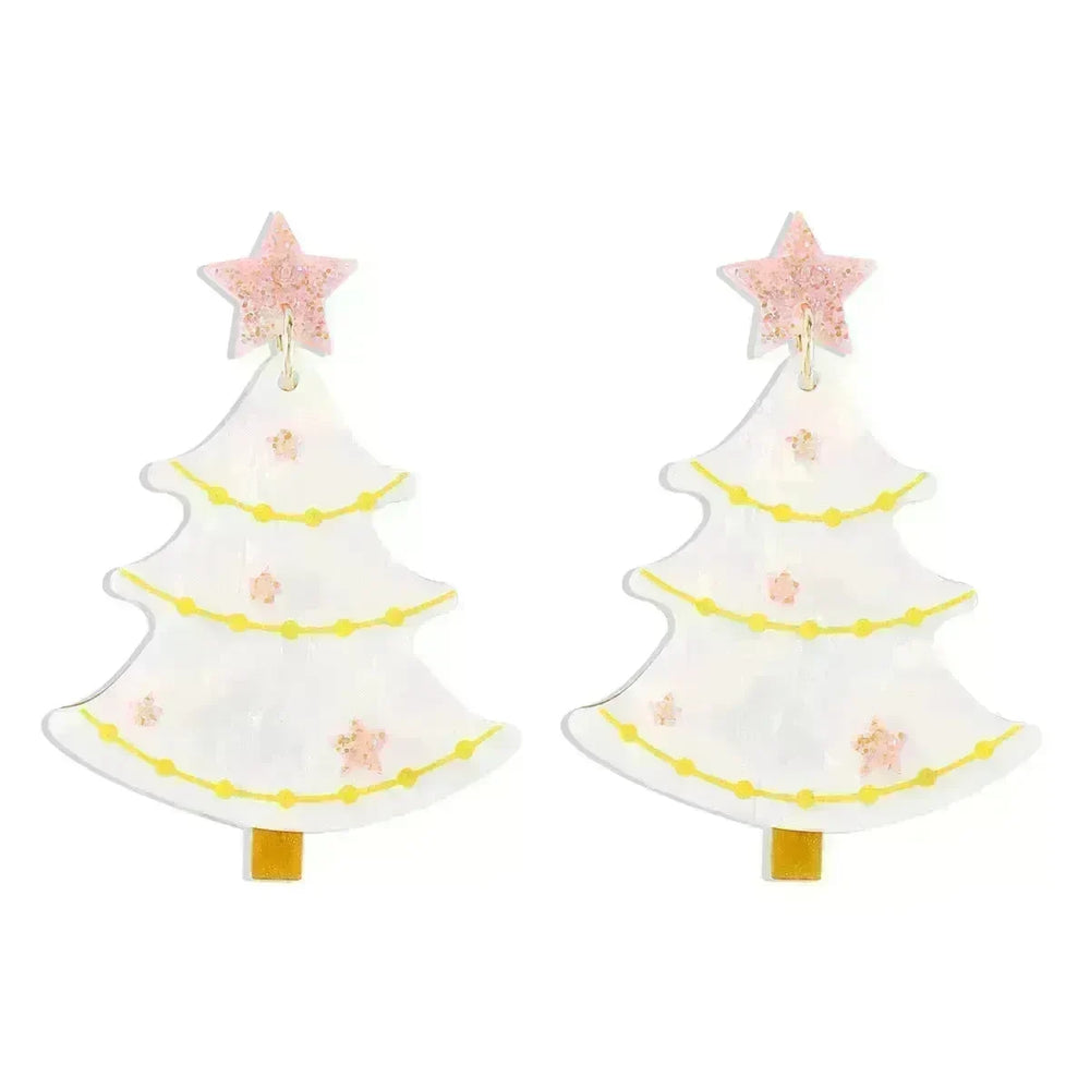 Creative Niche Fashion Temperament Trendy Festive Acrylic Earrings - EX-STOCK CANADA