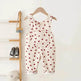 Fashion Girls Heart Printing Corduroy Overalls Baby girl Romper Jumpsuit - EX-STOCK Canada