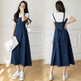 Spring And Autumn New Korean Style Casual All-matching Jeans Suspender Dress EX-STOCK Canada 