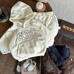 Children Unisex Sports Brushed Hoody Trousers Suit Unisex Hoodie two piece for kids - EX-STOCK Canada