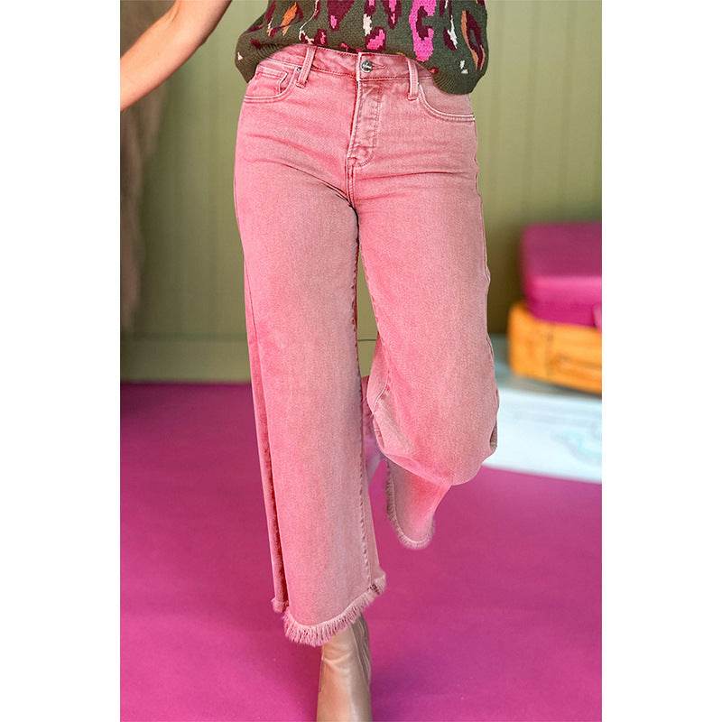 European And American Leisure Versatile High Waist Zipper Jeans EX-STOCK Canada 