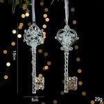 Christmas Decorations Sequins Acrylic Transparent Pendant - EX-STOCK CANADA