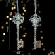 Christmas Decorations Sequins Acrylic Transparent Pendant - EX-STOCK CANADA