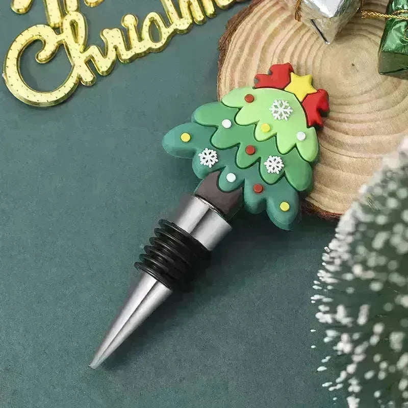 Christmas Holiday Wine Bottle stopper Gift Idea 2024 - EX-STOCK CANADA