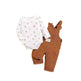 Cute Baby Bear Printed Romper Overalls Suit for baby girl - EX-STOCK Canada