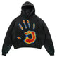 Men Skull Gothic Vintage Hoodie Sweatshirt Pullover top - EX-STOCK CANADA