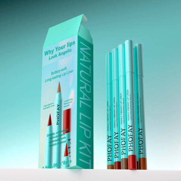 Lip Liner Set with Precision Tip – Long-Lasting, Waterproof & Smudge-Proof (1PC, 2PC & 3PC Sets)