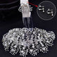 Luxury and Elegant Bridal Flower Rhinestone Headband Fashion Accessories set - EX-STOCK Canada