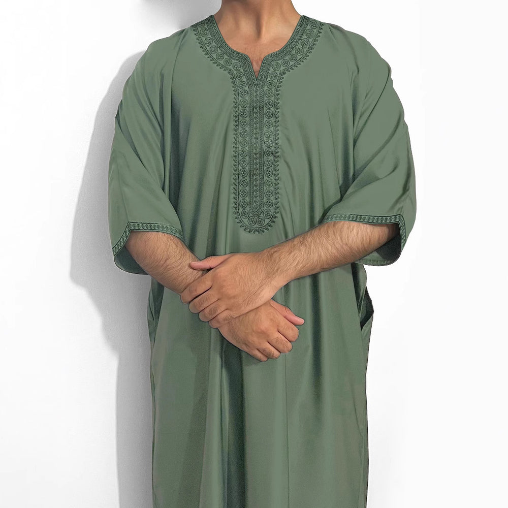 Ethnic Men's Clothing Middle East Muslim Loose Robe Men - EX-STOCK Canada
