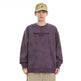 Retro heavy Oversized Crew neck Pullover sweatshirt for men - EX-STOCK Canada