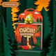 Bookmark with a cartoon character in a forest setting, labeled 'Triceratops'.